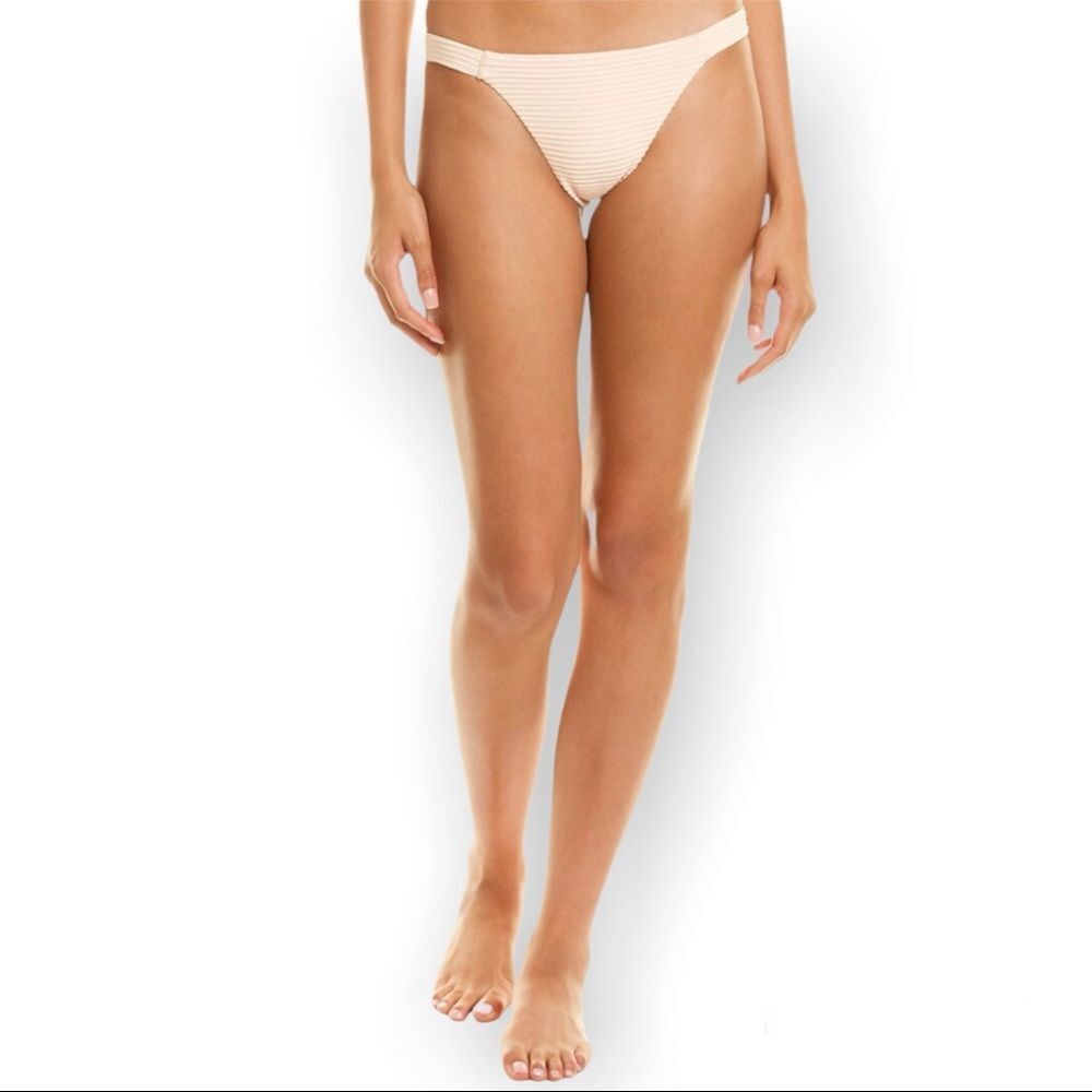 Vix Fany Bikini Bottom Low Rise Swim Separate Nude Tan Women’s Extra Small